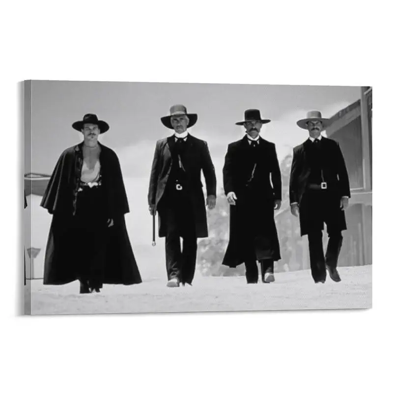 Tombstone 1993 Movie Poster Art Poster And Wall Art Painting Print Modern Home Bedroom Decor Poster