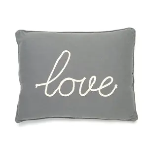 Love Pillow Grey Love Pillow Grey