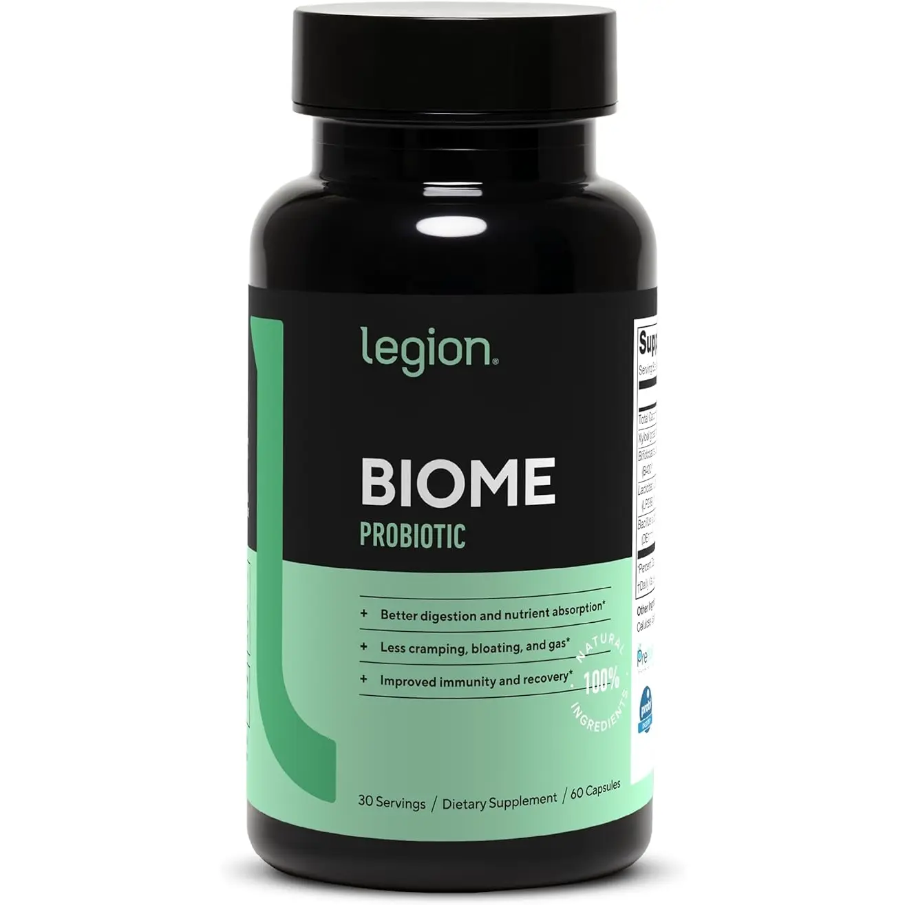 Legion Biome Probiotic Dietary Supplement - 30 Servings Legion Biome Probiotic Dietary Supplement - 30 Servings