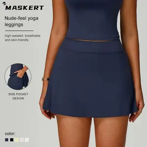 MASKERT Women’s Sports Skirts: Tennis and Golf Skirts, Outdoor Sports Skirts, Modest Sportswear, Comfortable and Soft outdoorfun