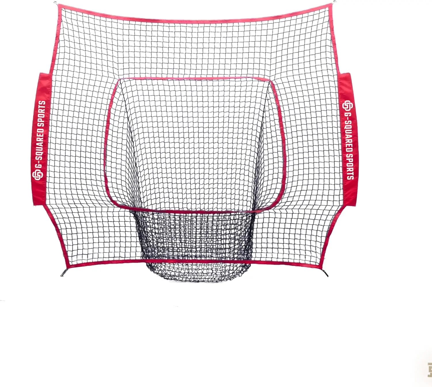 Baseball & Softball Replacement Net 7ft x 7ft (NET ONLY), Heavy Duty Knotless for Pitching, Hitting & Throwing Practice, Fits 7x7ft Training Net Frames
