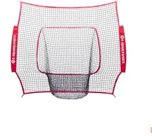 Baseball & Softball Replacement Net 7ft x 7ft (NET ONLY), Heavy Duty Knotless for Pitching, Hitting & Throwing Practice, Fits 7x7ft Training Net Frames