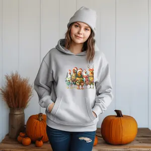 Festive Christmas Chicken Hoodie for Farm Animal Lovers this Holiday