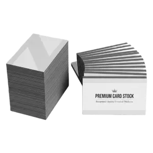 EDGE Cards 500 Black Ultra-thick 32pt Cardstock Business Cards for Promotion Networking and Events Premium Quality Uncoated Stock
