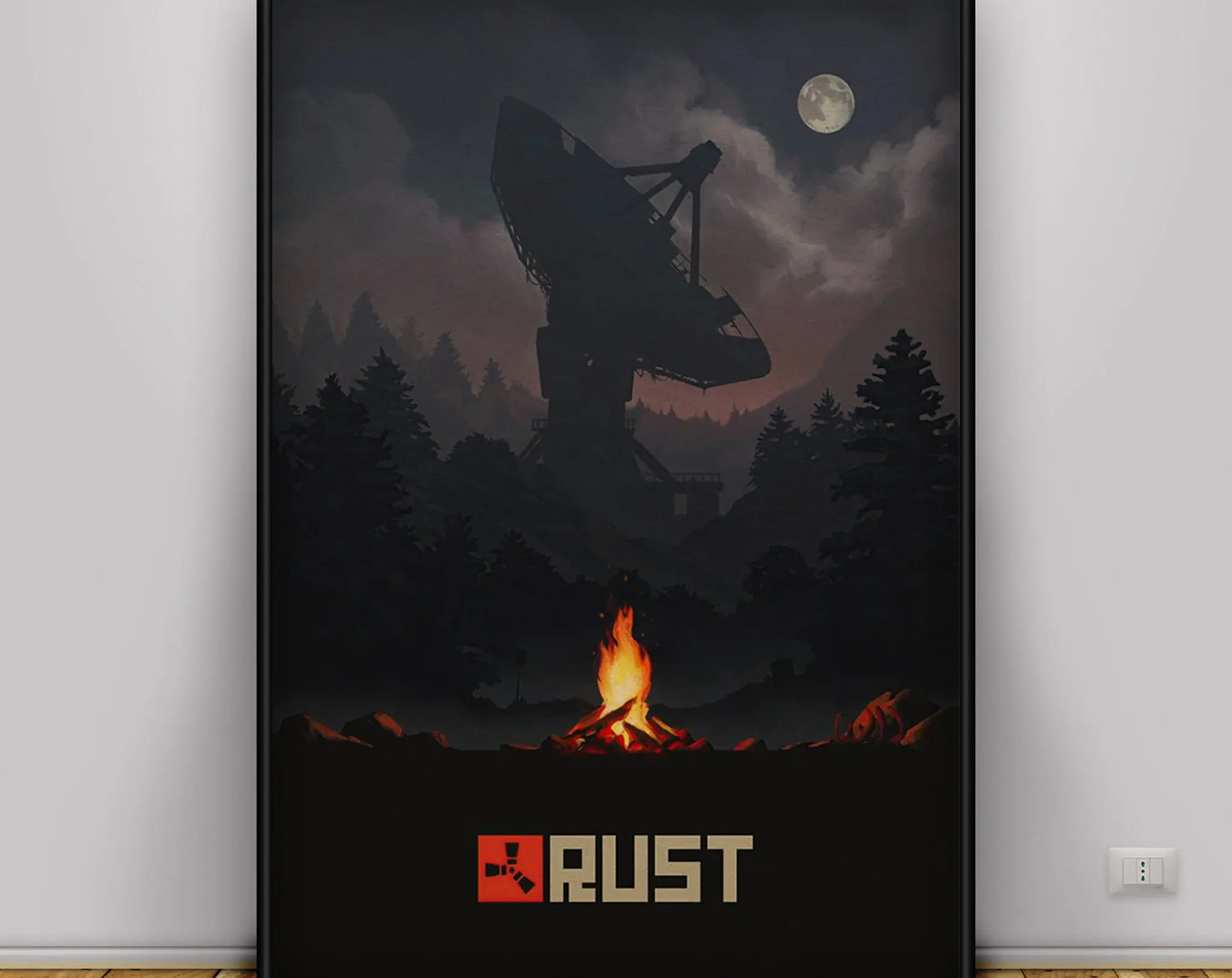 Rust Game Poster , Wall Art , Wall Prints , Home Decor , Kraft Paper Print , Gift Poster , Game Poster 45775 14