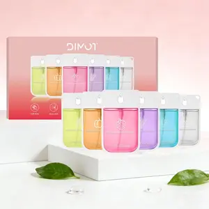 Portable Travel Hand Sanitizer Spray, 1 Box Fruit & Plant-Scented Hand Sanitizer, Hand-Cleansing Product for Women & Men, Moisturizing Hand Sanitizers