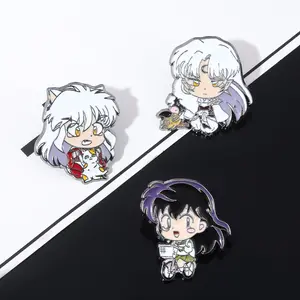 Inuyasha Anime Character Theme Accessories, Cosplay Pin Backpack Clothing Accessory, Festival Party Gifts, Anime Game Peripheral Jewelry