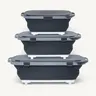 3pc Collapsible BBQ Prep Tub Set - DripEZ
