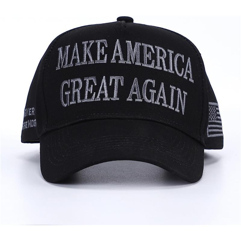 Trump 2024 45-47 Dark MAGA Trucker Hat Make America Great Again Slogan with USA Flag Adjustable Baseball Cap Mesh Snap