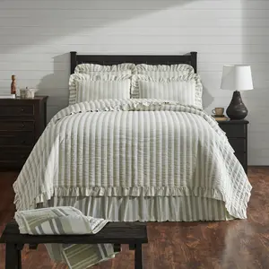 Serene Haven Ruffled Quilt