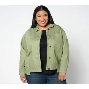 Studio Park X Amy Stran Denim Utility Jacket- Color