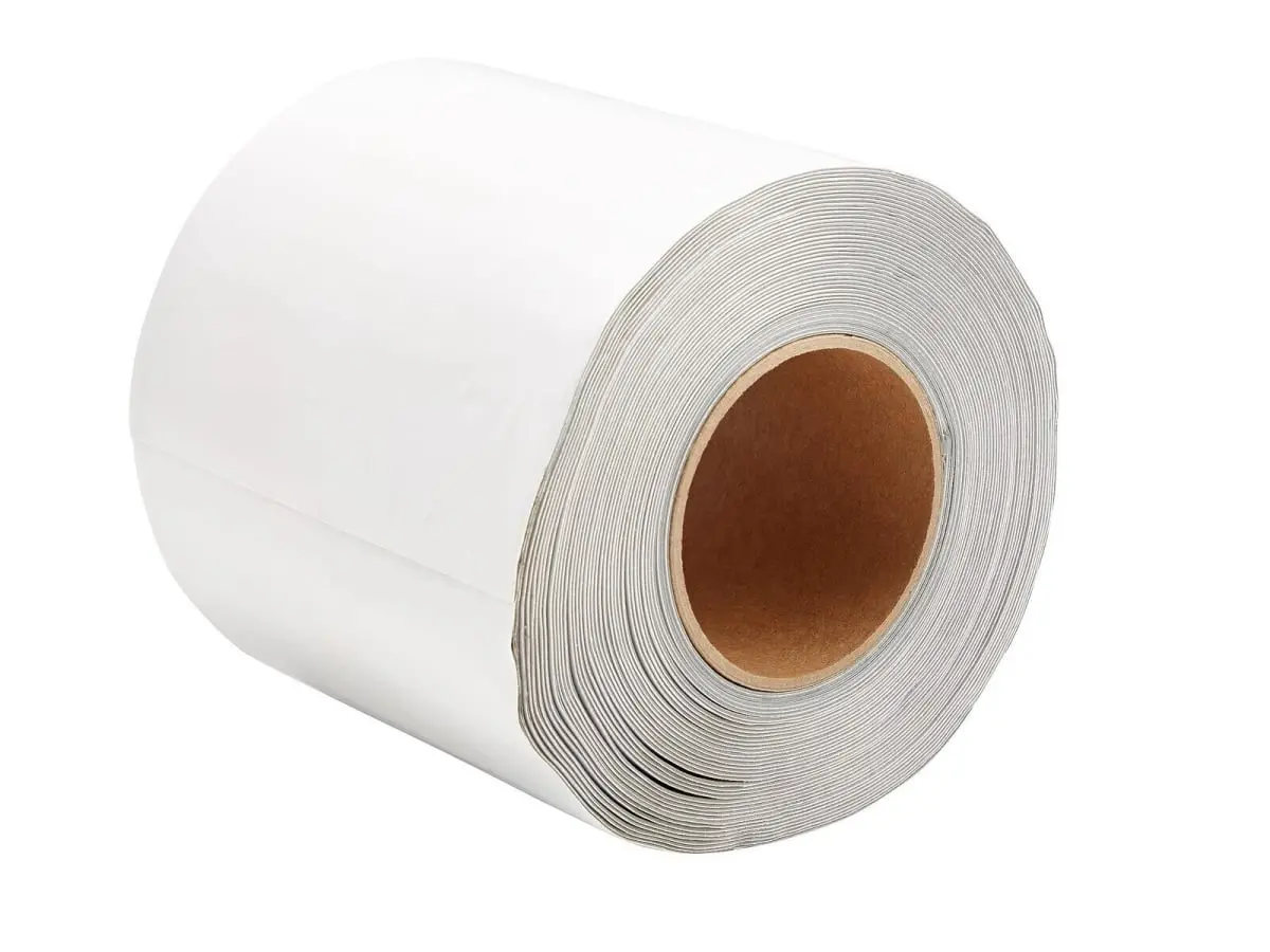 Dicor DCR522TPO-650-1C Sealtite Super Adhesive RV Flexible Seal Tape, 6 in. x 50 ft. White Large Roll, Water Resistant Leak Sealer for EPDM Rubber, Metal, Aluminum & Fiberglass Surfaces