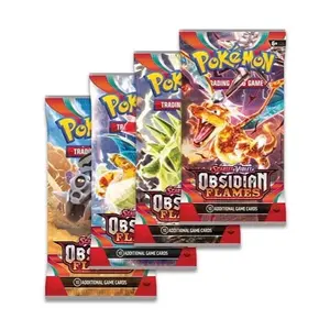 Pokémon Obsidian Flames 4 booster packs (LIVE RIP & SHIP)