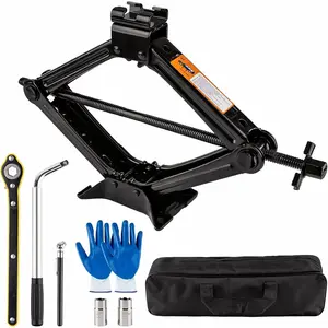 Portable  Jack Kit, 2 Ton (4409 lbs) Scissor Jack for , Upgrade  Spare Tire Changing Repair Kit, Scissor Jack Kit with Lug Wrench, Universal  Scissor Lift Jacks for SUV