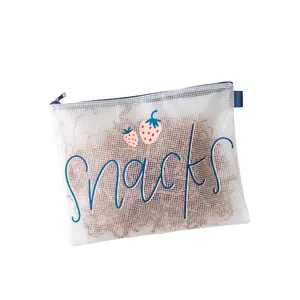 11" x 9" Vinyl Snack Pouch perfect for on the go