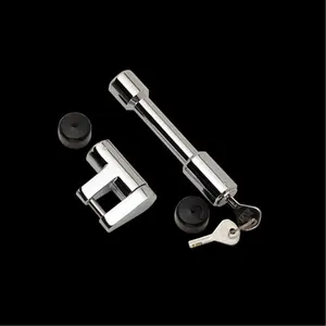 212 MAIN 0.62 In. Chrome Dogbone & Coupler Dual Lock, Chrome Plated, Dust Cap