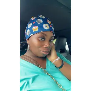 Scrub Nurse Caps🧢 (Satin)Pre-Order