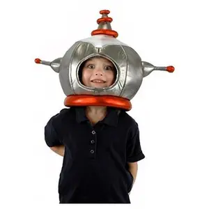 Kid's Space Robot Plush Costume Hat