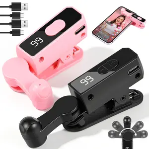 2 Pcs Auto Clicker Tapper for Android Smartphone Rechargeable Cordless 107 Adjustable Speed Auto Screen Tapper for Live Stream Like Game Repetitive Task Purchase