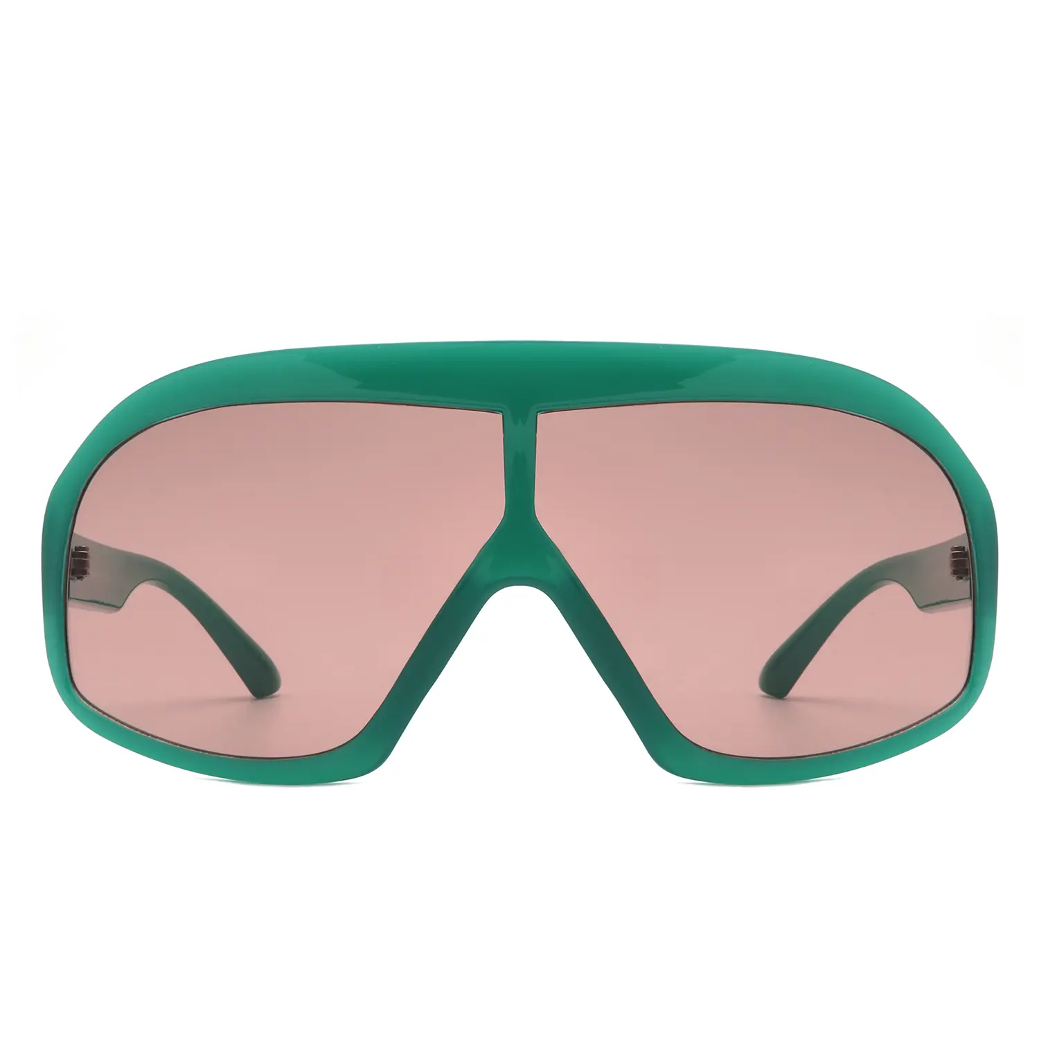 Oversize Retro Square Shield Tinted Curved Fashion Sunglasses Oversized Vintage Square Shield Colored Curve Fashion Sunglasses Beach Resort Leisure Music Festival Driving Road Trip Outdoor Party Festival Outdoor Dining City Shopping Glasses 20232312S