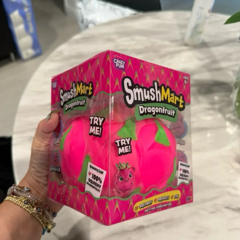 Crazy Fun SmushMart Dragonfruit Squishy Toy