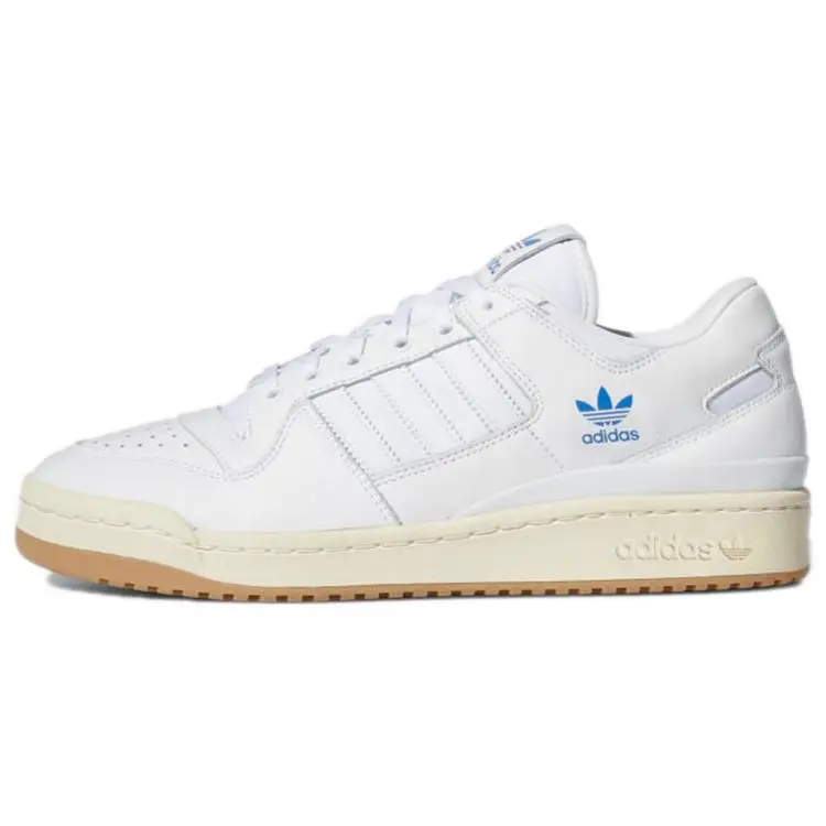Adidas Forum 84 White Blue Bird' Retro Low Top Skate Shoes Unisex H04903
