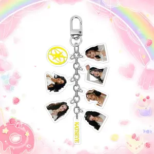 Kpop Katseye Keychain, Keychain For Bags, Manon Sophia Daniela Lara Megan Yoonchae Pendant, Creative Party Decoration, Ideal Gift for Christmas, Valentine's Day, Birthday