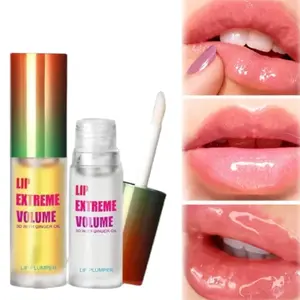 Moisturizing Lip Plumper Oil – Volumizing Shine and Long-Lasting, Smooths Fine Lines, Fuller Lips &Boosts Elasticity, Daily Skincare, Lip Moisturizer