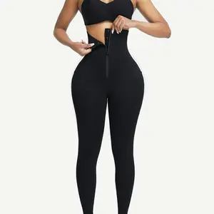 2-In-1 Leggings With Zipping Hourglass Figure