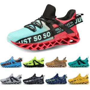 Men's Sneakers Slip on Walking Shoes Casual Sport Gym Fashion Running Shoes Mesh Athletic Shoes Footwear Boy Training