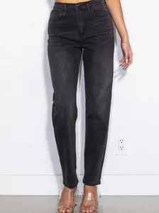 [EP1345] HIGH WAISTED CLASSIC STRAIGHT JEAN