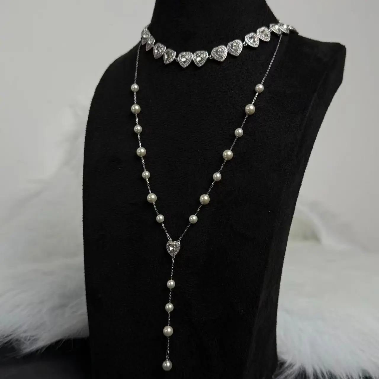 Minimalist Pearl Necklace with High-quality Freshwater Pearls for Women, Versatile Jewelry with an Adjustable 16-18in Gold Plated or Sterling Silver Chain, Classic, Layering Outfits