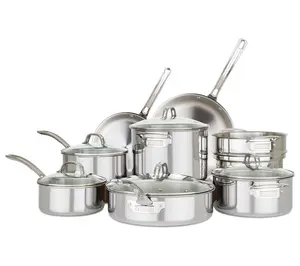 Viking 13-Piece Stainless Steel 3-Ply CookwareSet