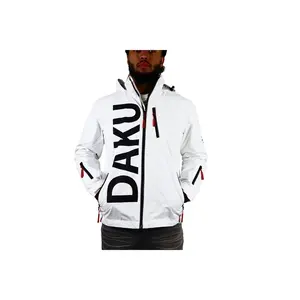 Arctic white statement jacket