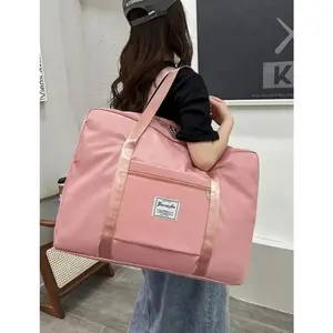 Durable Waterproof Oxford Cloth Bag, Spacious for Quilts & Clothing, Versatile Travel Duffle & Moving Bag, Must-Have Luggage for Travel & Business