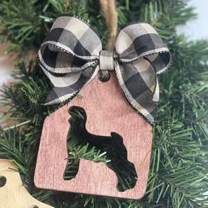 Goat Christmas ornament