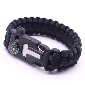 Parachute rope bracelet survival bracelet multifunctional five-in-one multifunctional outdoor parachute rope camping adventure seven-core life rope