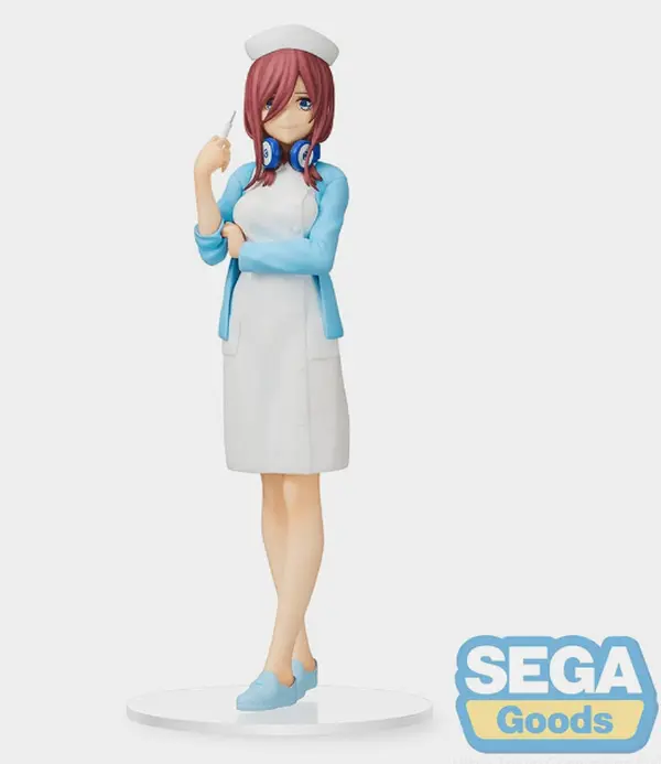 SEGA: The Quintessential Quintuplets 2 - Miku Nakano (Nurse Ver.) SPM Figure New