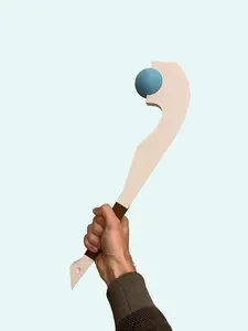 Avatar the Last Airbender Sokka's Water Tribe Club Cosplay Prop 3D Printed Life-Size Costume Accessory