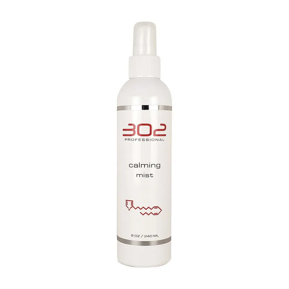 302 Professional Skincare Calming Mist, 8oz/240ml Moisturizers Organic