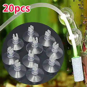 20 aquarium fish tank suction cups for fixing air pump pipes