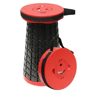 Upgraded folding stool, thickened, portable and foldable, suitable for fishing, hiking, barbecue, parties, outdoor activities, and roadshows.