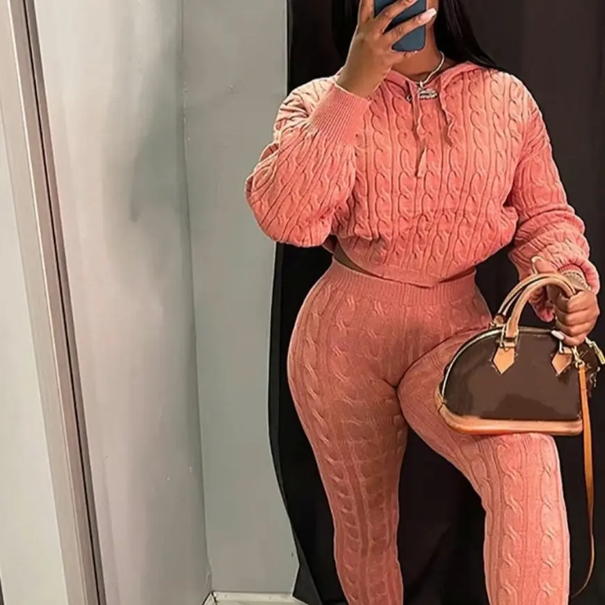 Mean girls outfit 2pc thin sweater set