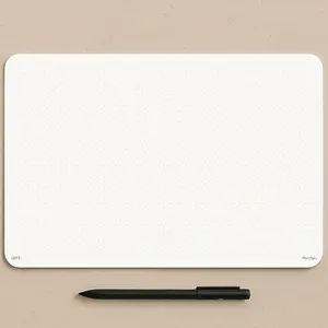 A4 Dot Grid Notepad (8,3" x 11,7") - Large Dotted Memo Desk Pads - Premium Paper with Cardboard Back Support, Ideal for Note-taking, Planning, Sketching and Journaling
