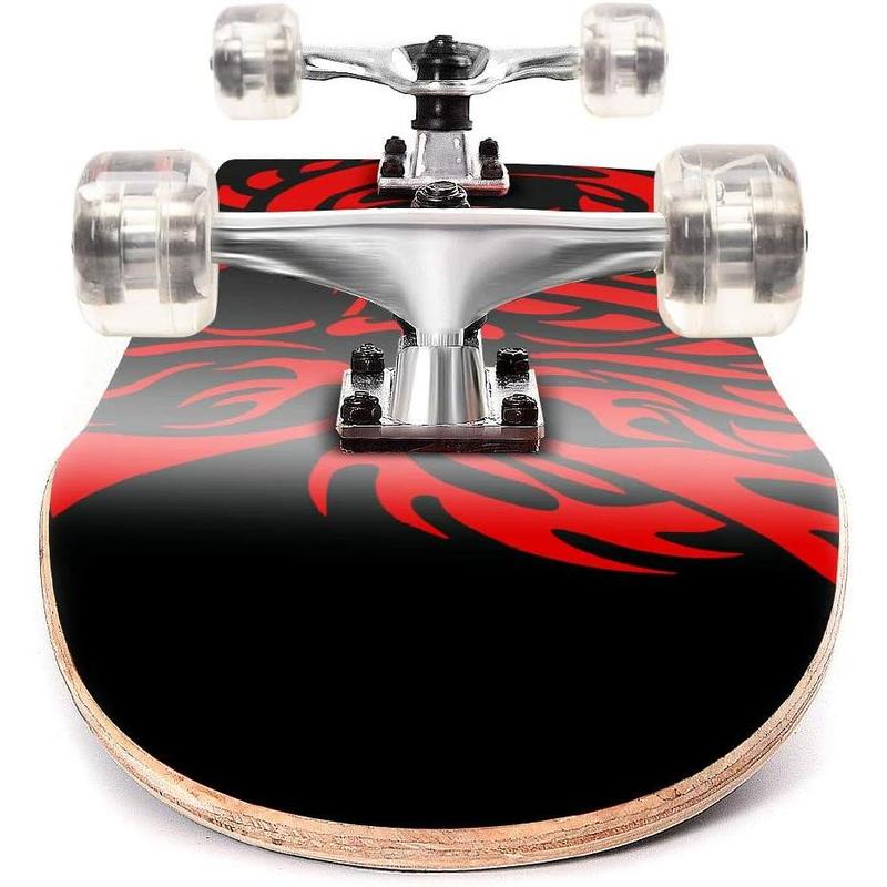 skateboard 31 inch Double Kick Skateboard Cruiser Longboard 8 Layer Maple Deck for Kids Beginners with PU ABEC-7 Bearings & Carrying Bag Silent Wheels skateboard skateboard 31 inch Double Kick Skateboard Cruiser Longboard 8 Layer Maple Deck for Kids Beginners with PU ABEC-7 Bearings & Carrying Bag Silent Wheels skateboard