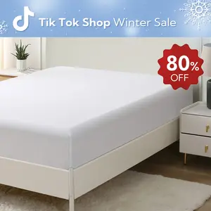 【 Black Friday 】Extra Deep Pocket Fitted Sheet, Ultra-Soft, Premium 1800 Collection OEKO-TEX Standard 100 Breathable, silk bed sheets All-Season Bedding