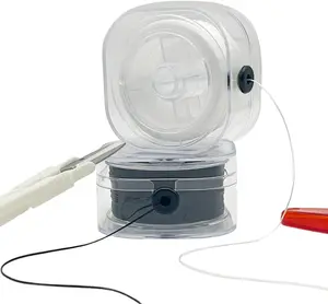 Elastic Cord for Bracelets, 2 Rolls 0.8mm Flat Stretchy Bracelet String, 220 Yards Elastic String for  Making with Organizing Case and