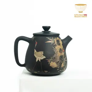 Jianshui Zitao | Unglazed Hand-Polished Black Clay Pottery – Teapot / Mug / Vase | Dense, Airtight, and Collectible