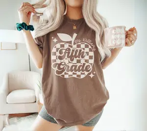 Comfort Colors Fifth Grade Teacher Shirt Fifth Grade Shirt Custom Fifth Grade Tshirt 5th Grade Team Personalized Teacher 5th Grade Shirt