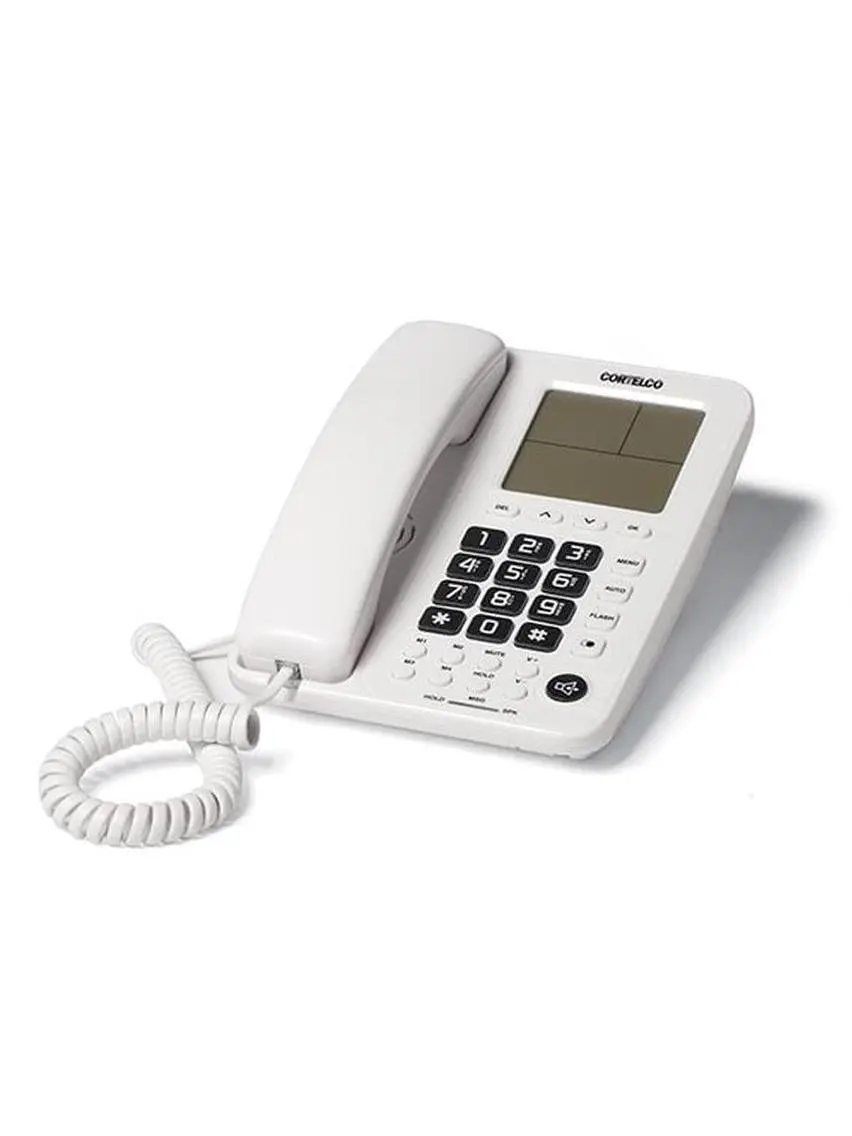Cortelco 210921-V0E-27S Basic Caller Id Speakerphone Frost